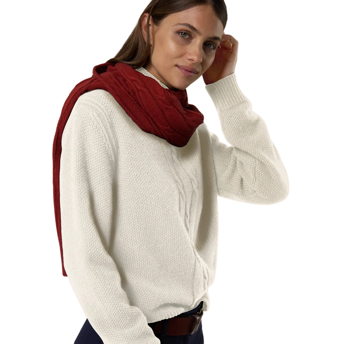 NORTH SAILS W MOCK NECK 7GG KNITWEAR