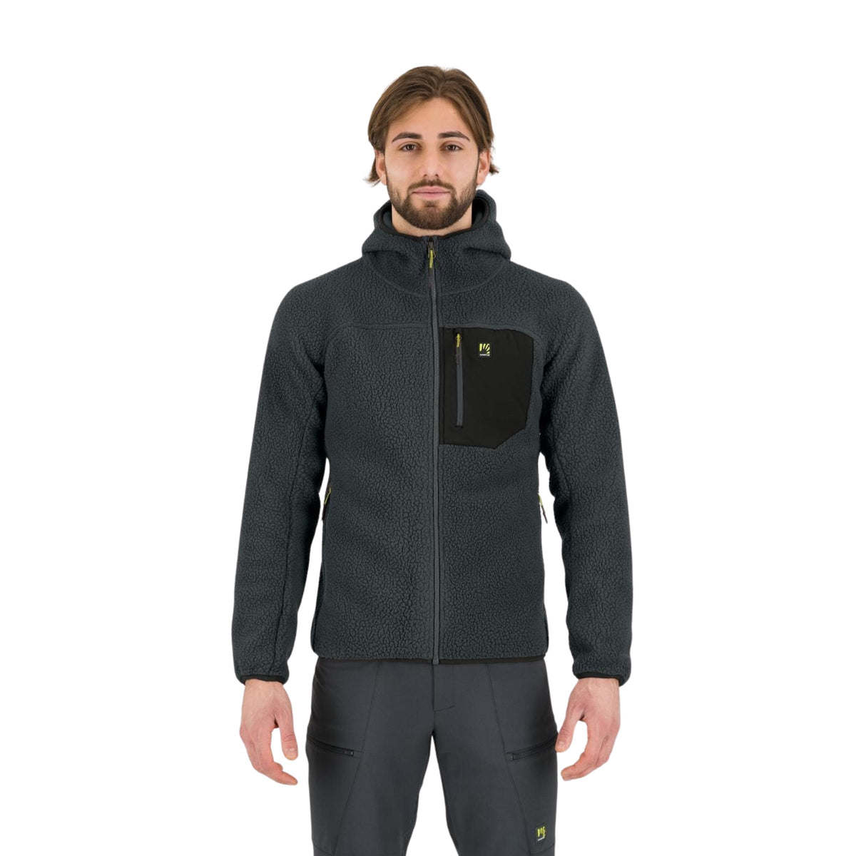 KARPOS MOIAZZA RETRO' HOODIE - Grigio scuro - immagine principale
