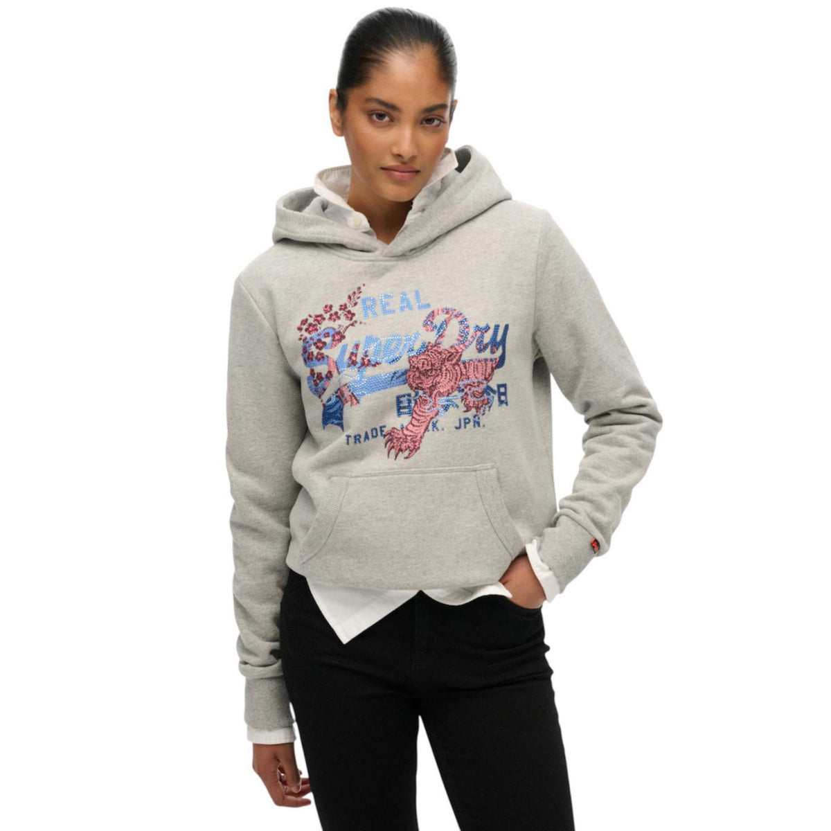 SUPERDRY TOKYO VL RELAXED HOOD W - seconda immagine