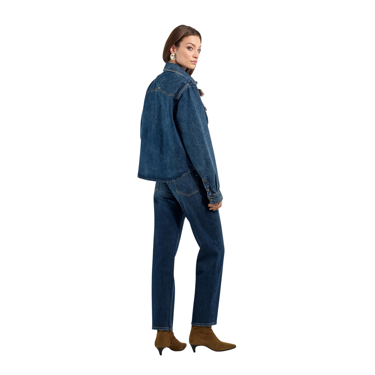 GAS GIARA SHIRT W DENIM FIX - seconda immagine