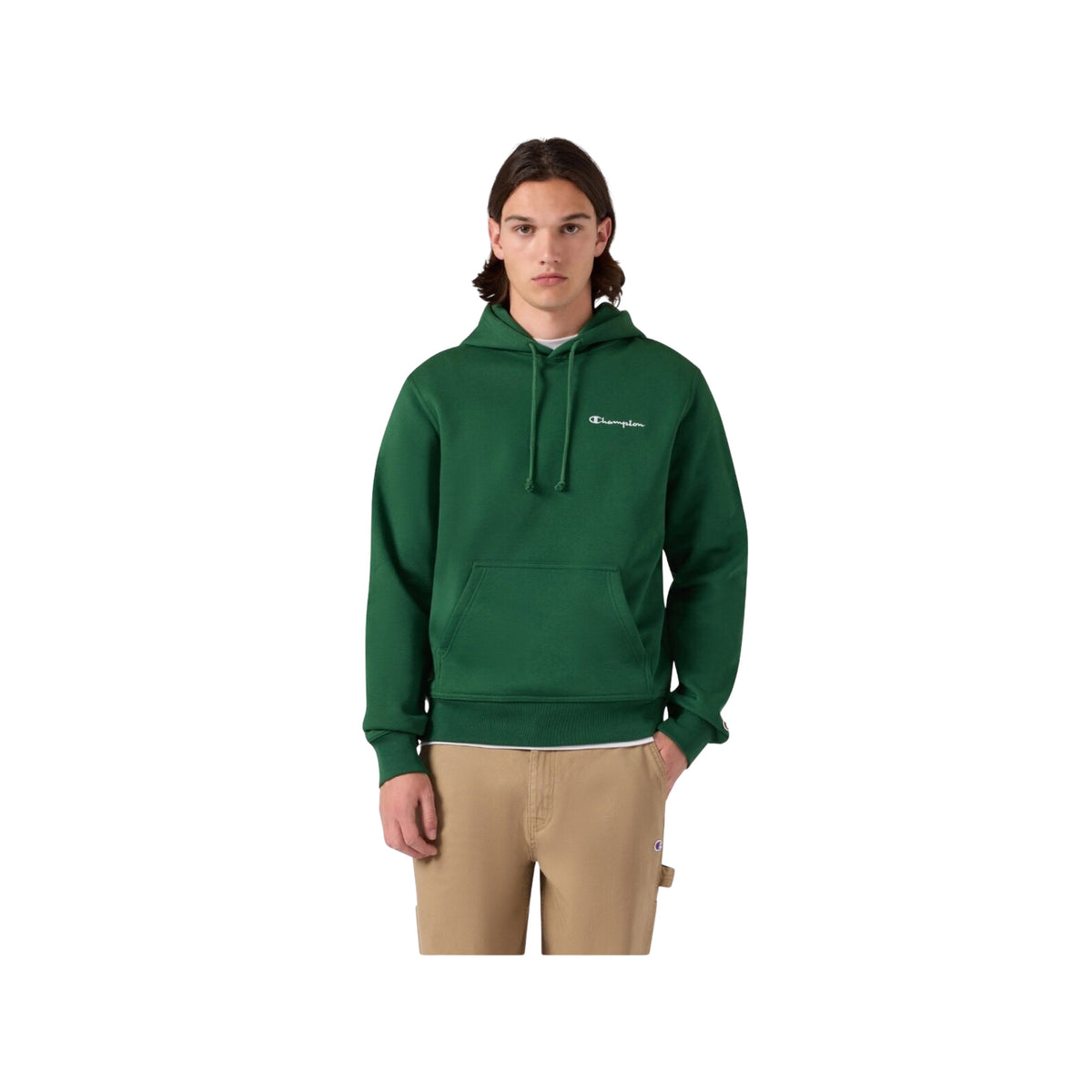 CHAMPION HOODED SWEATSHIRT - Verde - immagine principale