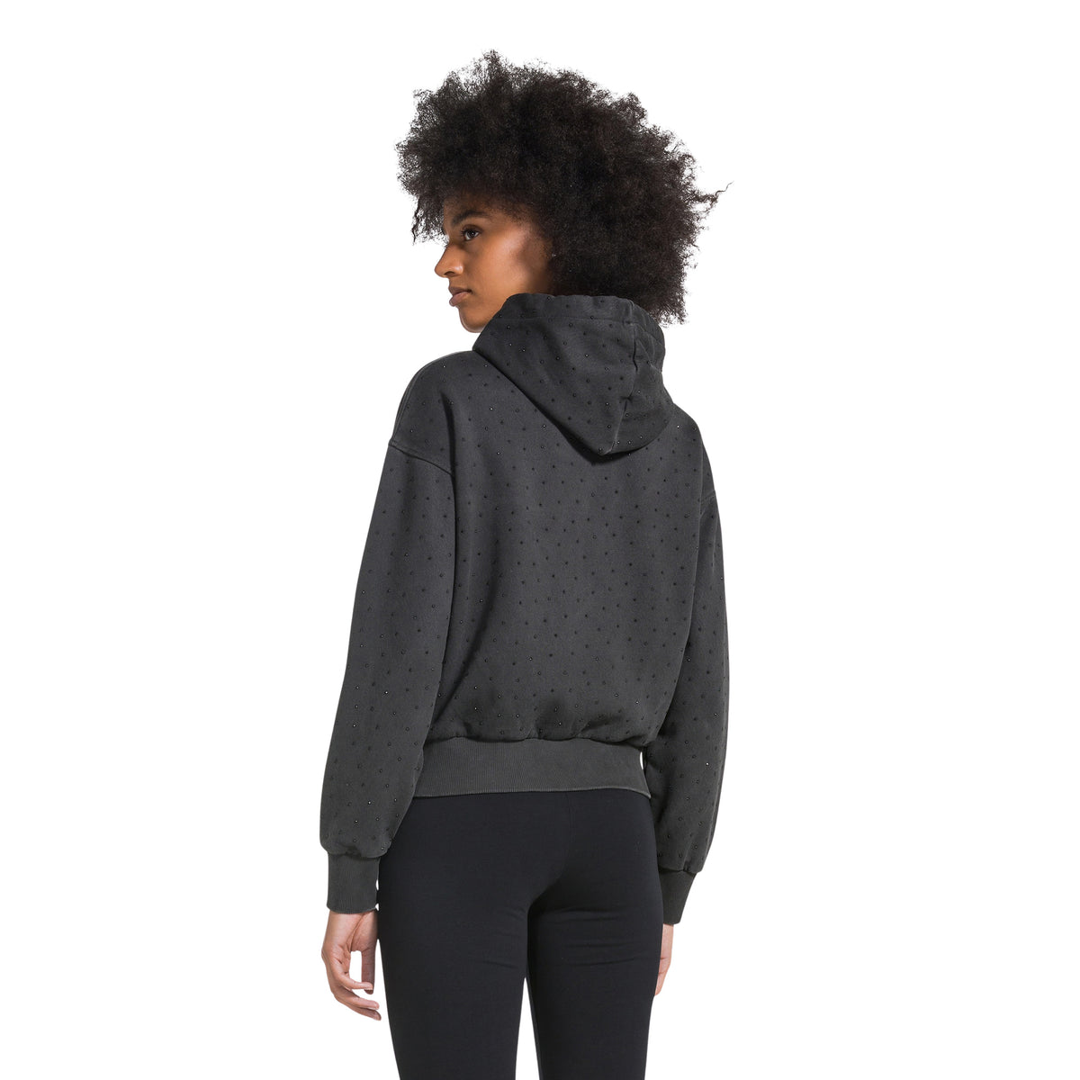 DEHA FELPA STRASS ZIP HOODY - seconda immagine