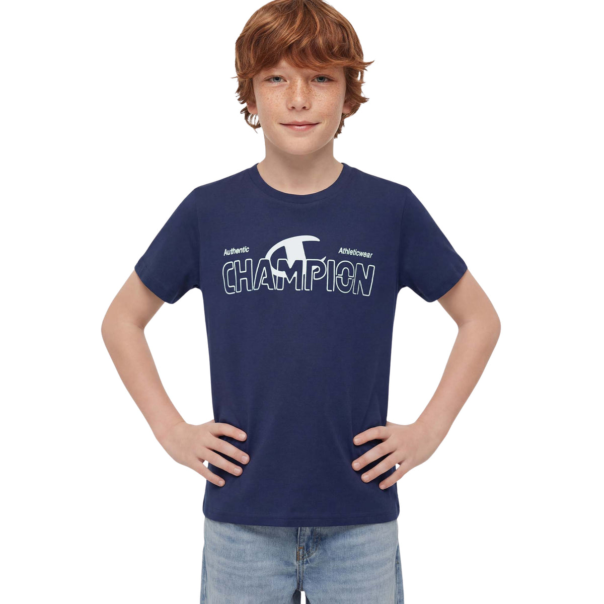 CHAMPION JR B SS TEE