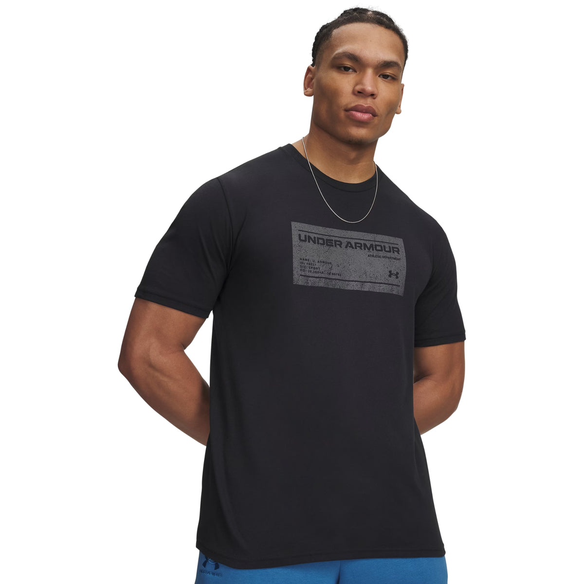 UNDER ARMOUR BOX WM LABEL SS TEE