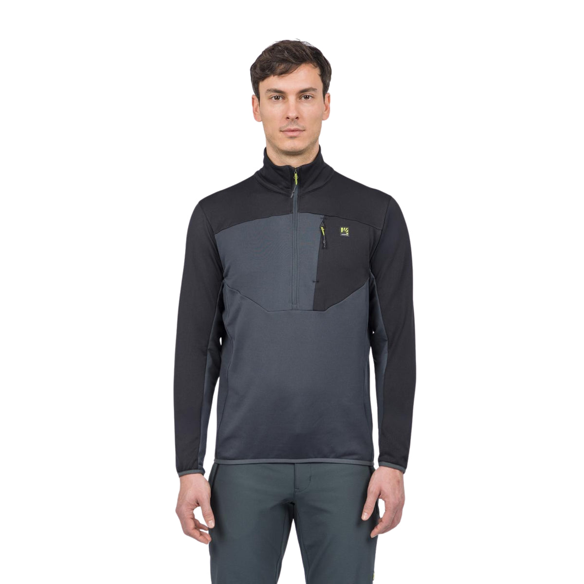 KARPOS BIGONTINA HALF ZIP FLEECE - Grigio scuro - immagine principale