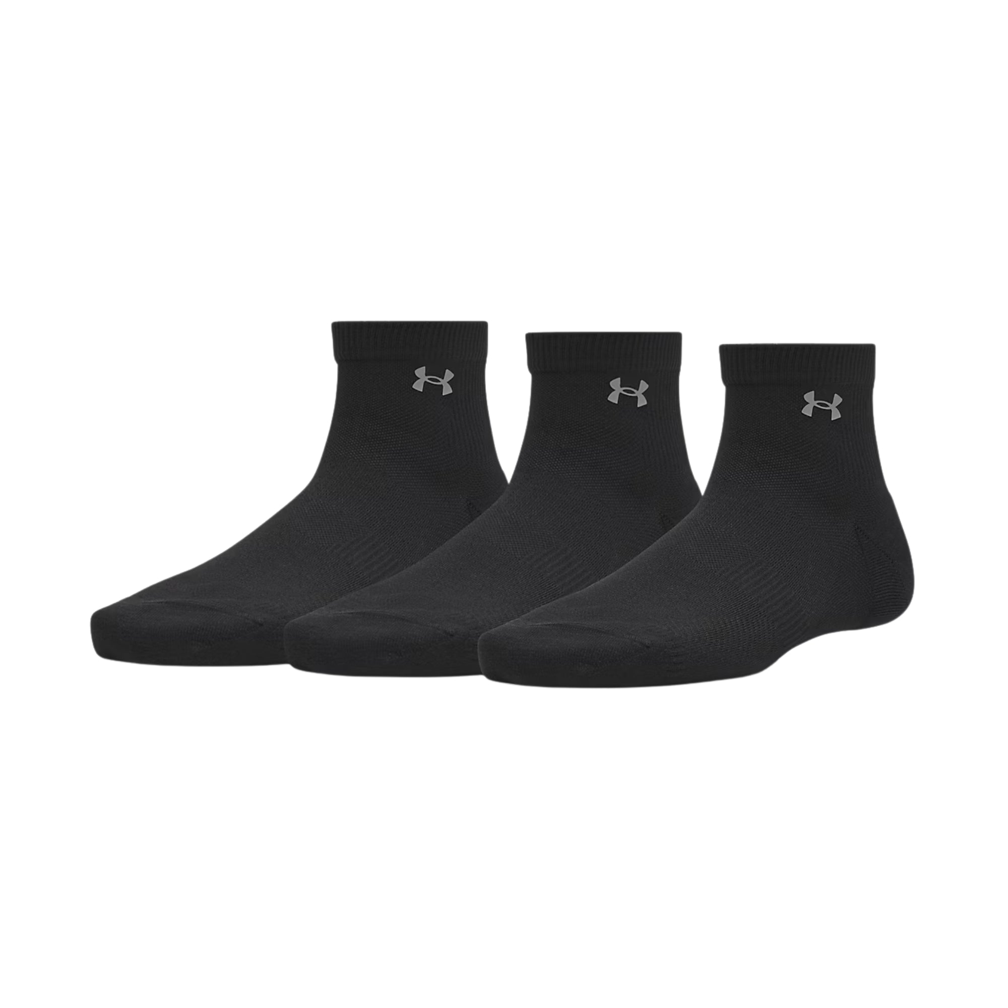 UNDER ARMOUR VANISH 3PK QUARTER SOCKS - Nero - immagine principale