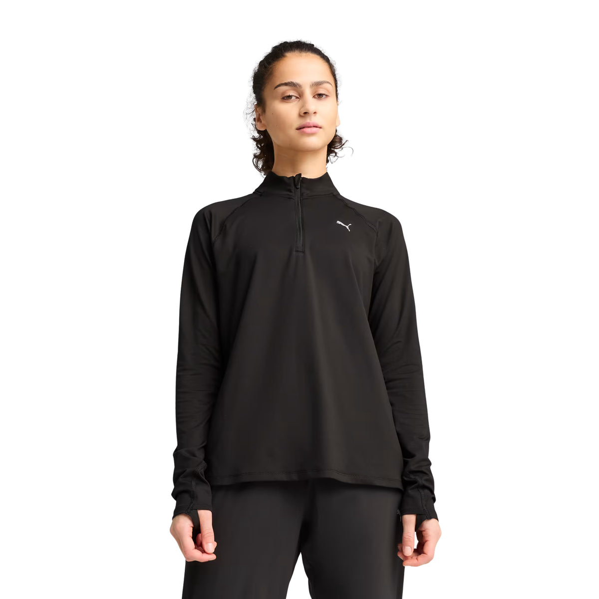 PUMA RUN VELOCITY HALF ZIP W - Nero - immagine principale