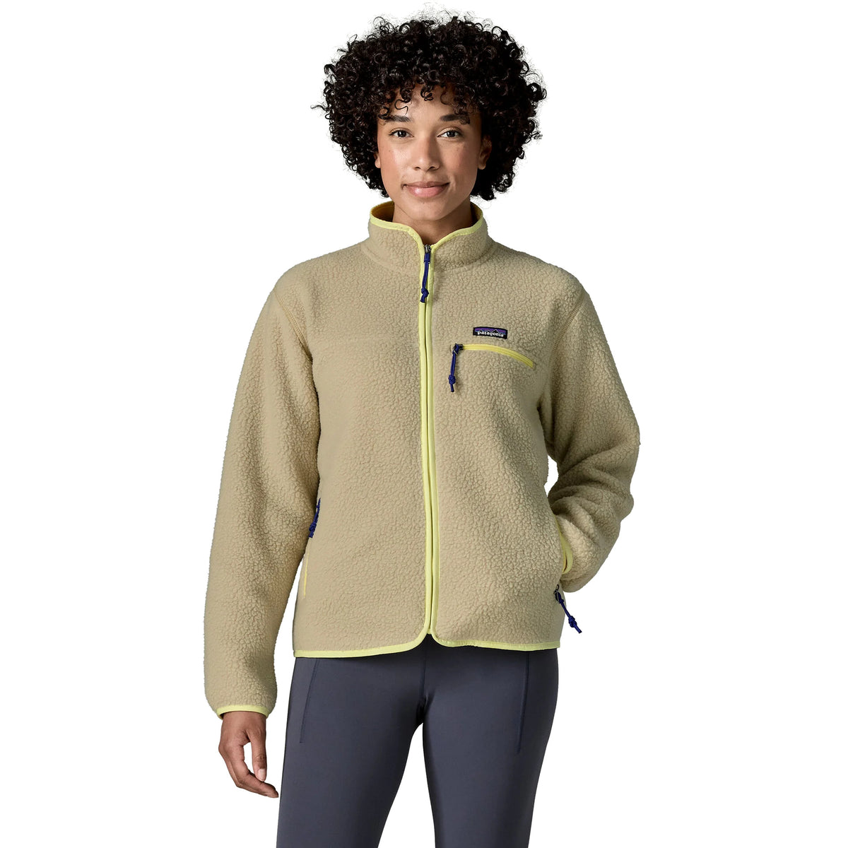 PATAGONIA WOMAN RETRO PILE JACKET - Beige - immagine principale