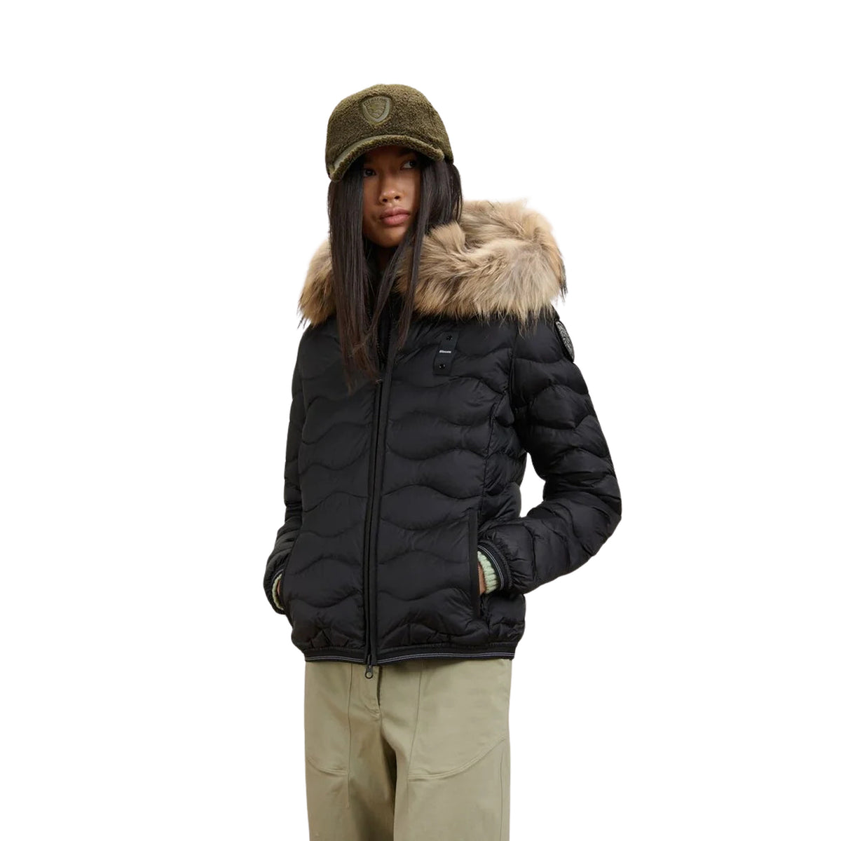 BLAUER JACKET ALDIE WOMAN