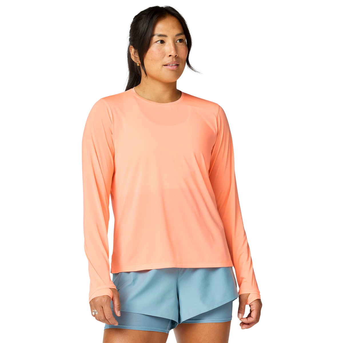 BROOKS DASH LONG SLEEVE W TEE