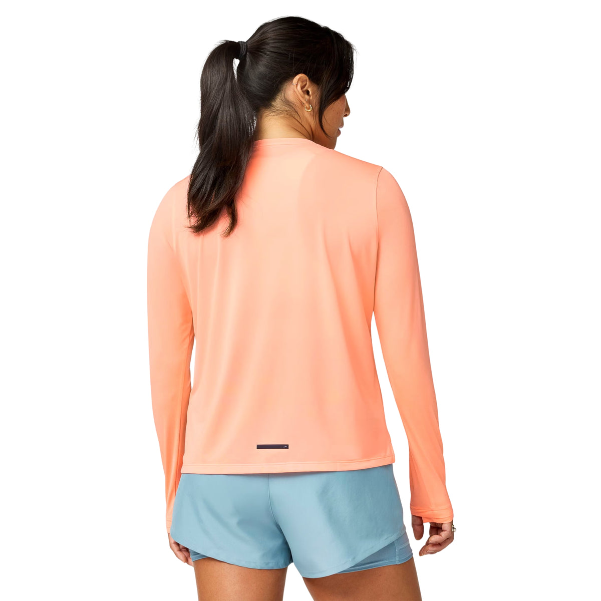 BROOKS DASH LONG SLEEVE W TEE - seconda immagine
