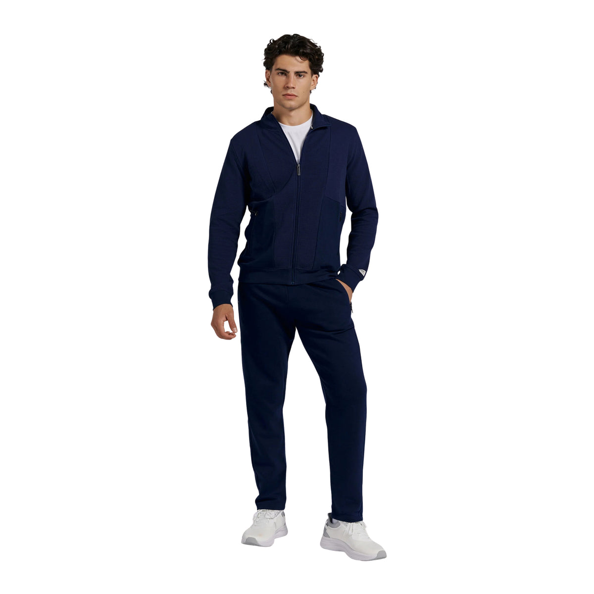 FREDDY FELPA TRAINING ZIP LUNGA - seconda immagine