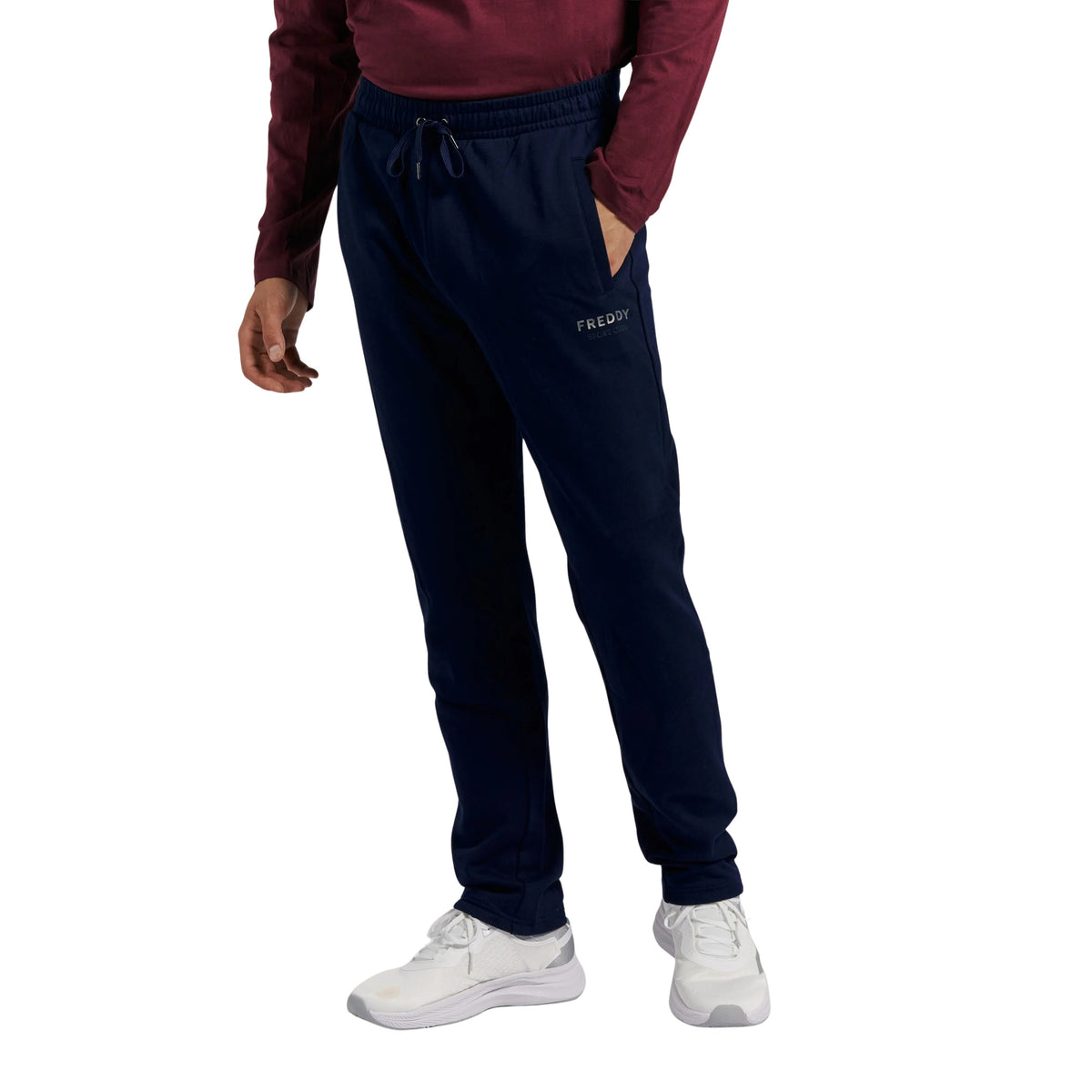 FREDDY PANTALONI FELPATI REGULAR - Blu - immagine principale