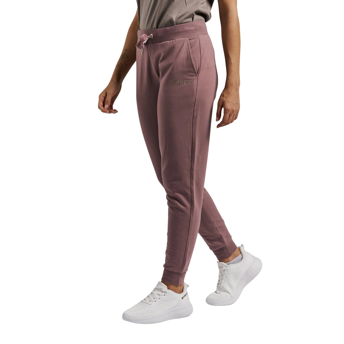 FREDDY W COLLEGE LUXE PANT - Rosa - immagine principale