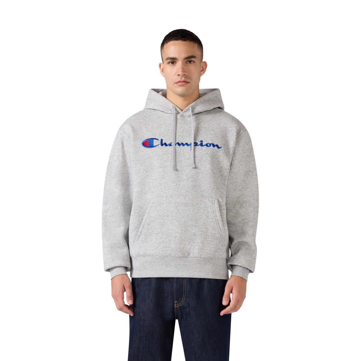 CHAMPION HOODED SWEATSHIRT - Grigio chiaro - immagine principale