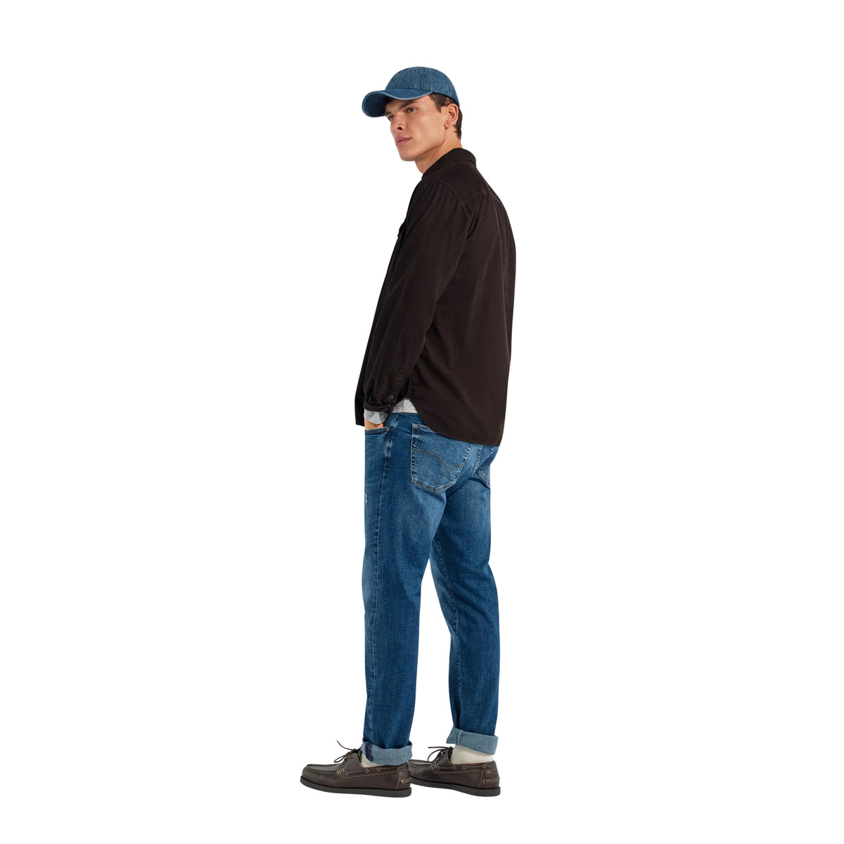 GAS KIN POCKET SHIRT VELVET - seconda immagine