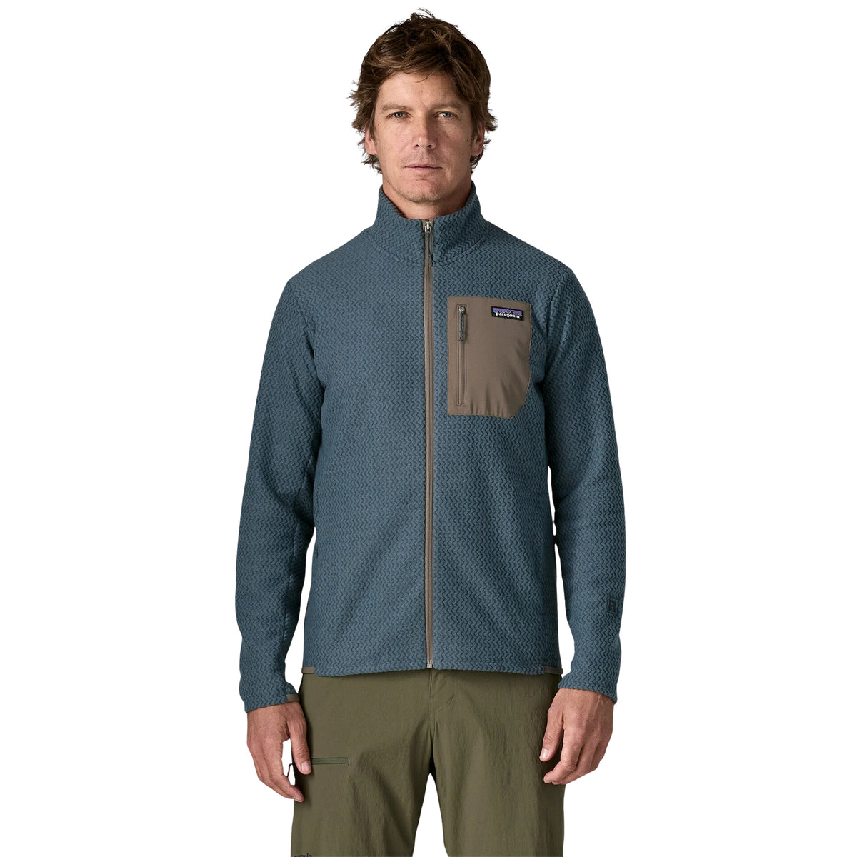 PATAGONIA R1 AIR JACKET - Blu - immagine principale