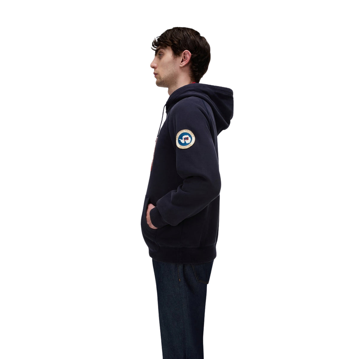 NAPAPIJRI B-ARCHIVE SWEAT HOODY - seconda immagine