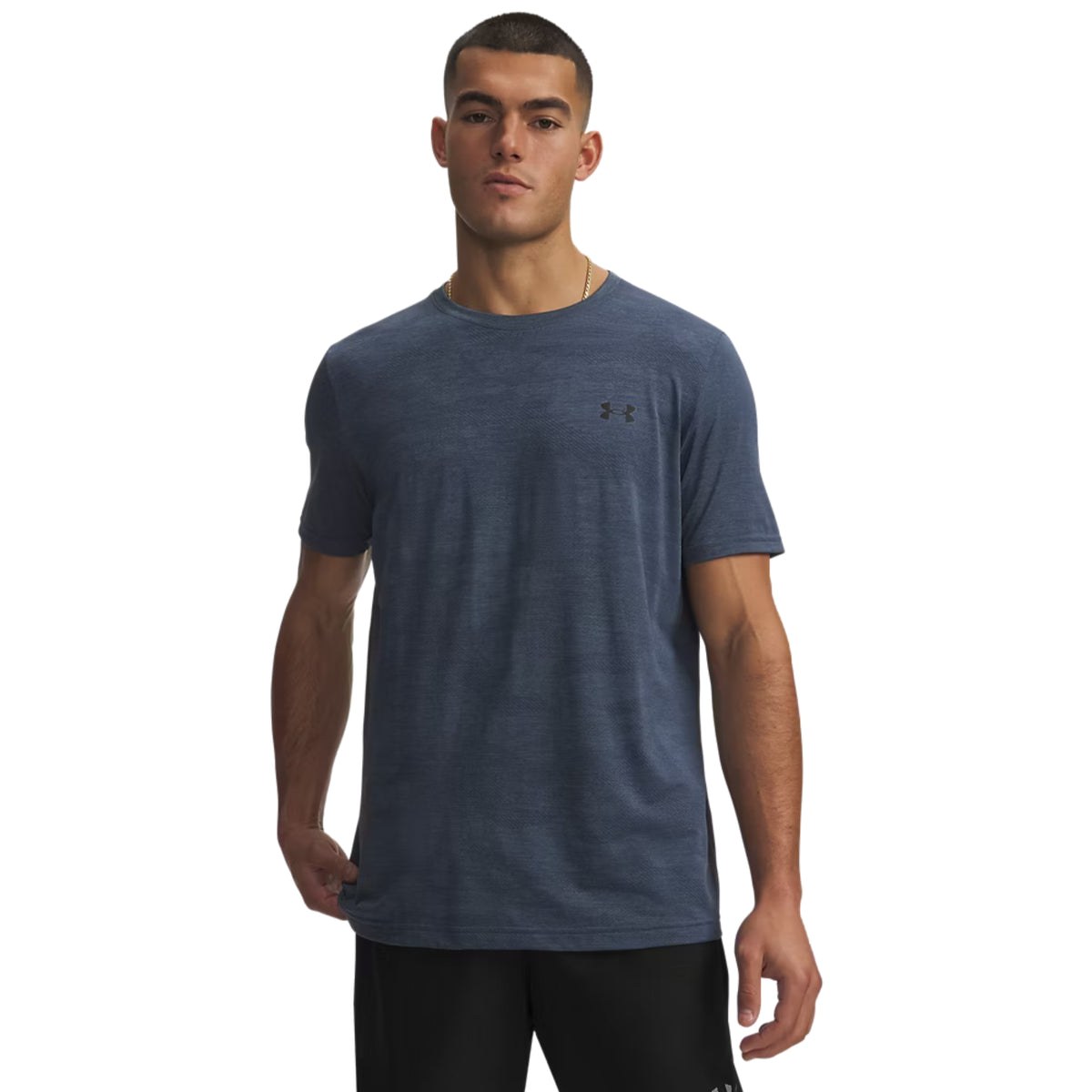 UNDER ARMOUR VANISH ELITE SEAMLESS TEE - Blu - immagine principale