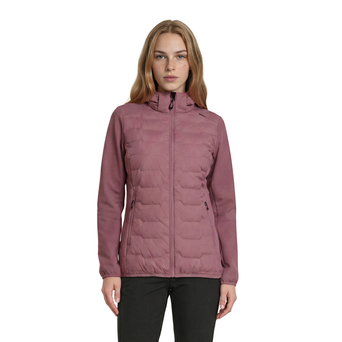 ICEPEAK BURLISON W HYBRID JACKET - Rosa - immagine principale