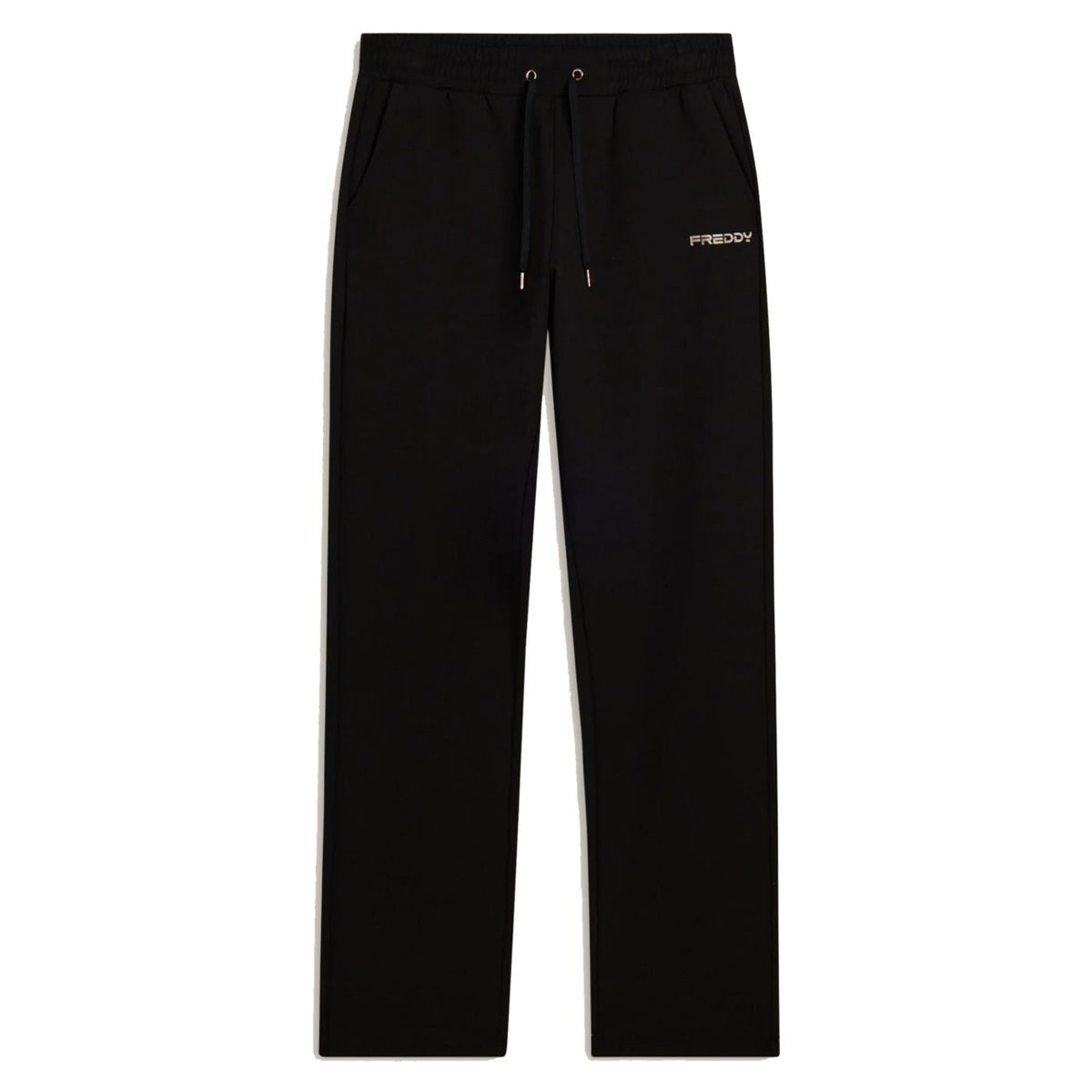 FREDDY STRETCH FLC STRAIGHT PANT - Nero - immagine principale