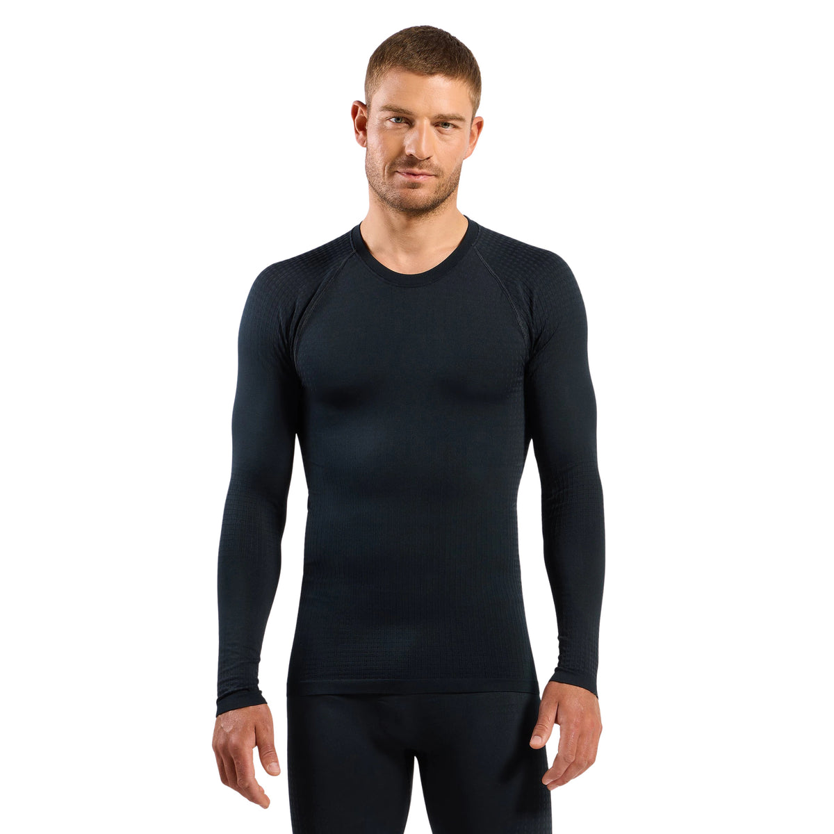 ODLO PERFORMANCE WARM LS TEE - Nero - immagine principale