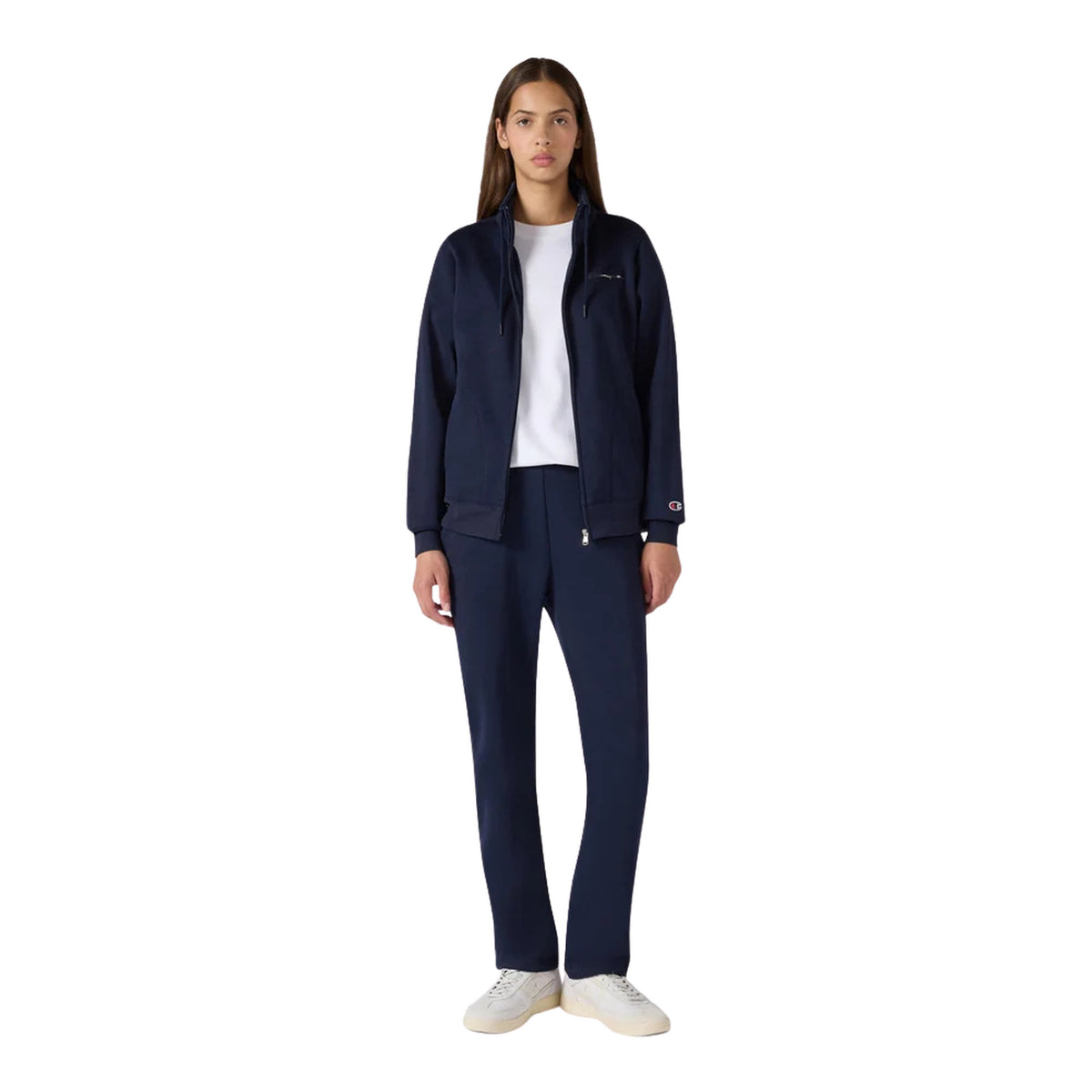 CHAMPION FULL ZIP SUIT WOMAN - Blu - immagine principale
