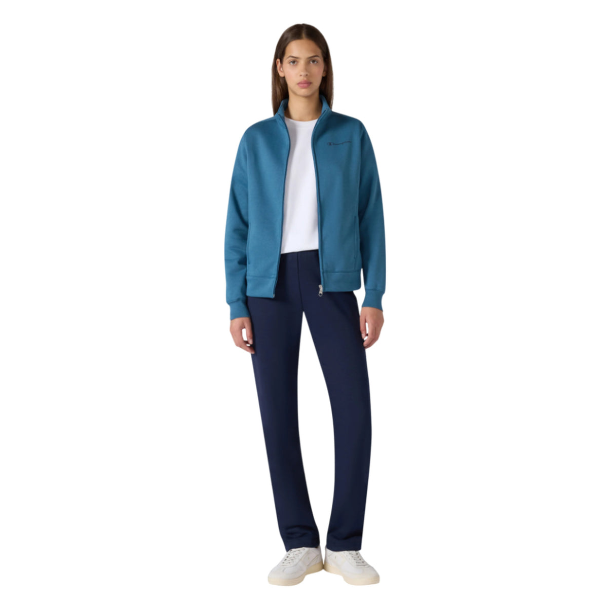 CHAMPION FULL ZIP SUIT WOMAN - Blu - immagine principale