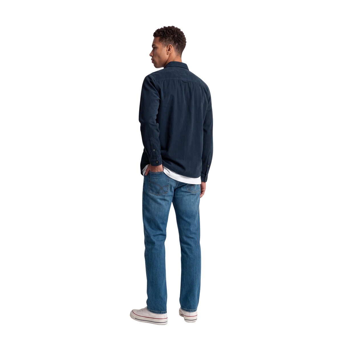 GAS KIN POCKET SHIRT VELVET - seconda immagine