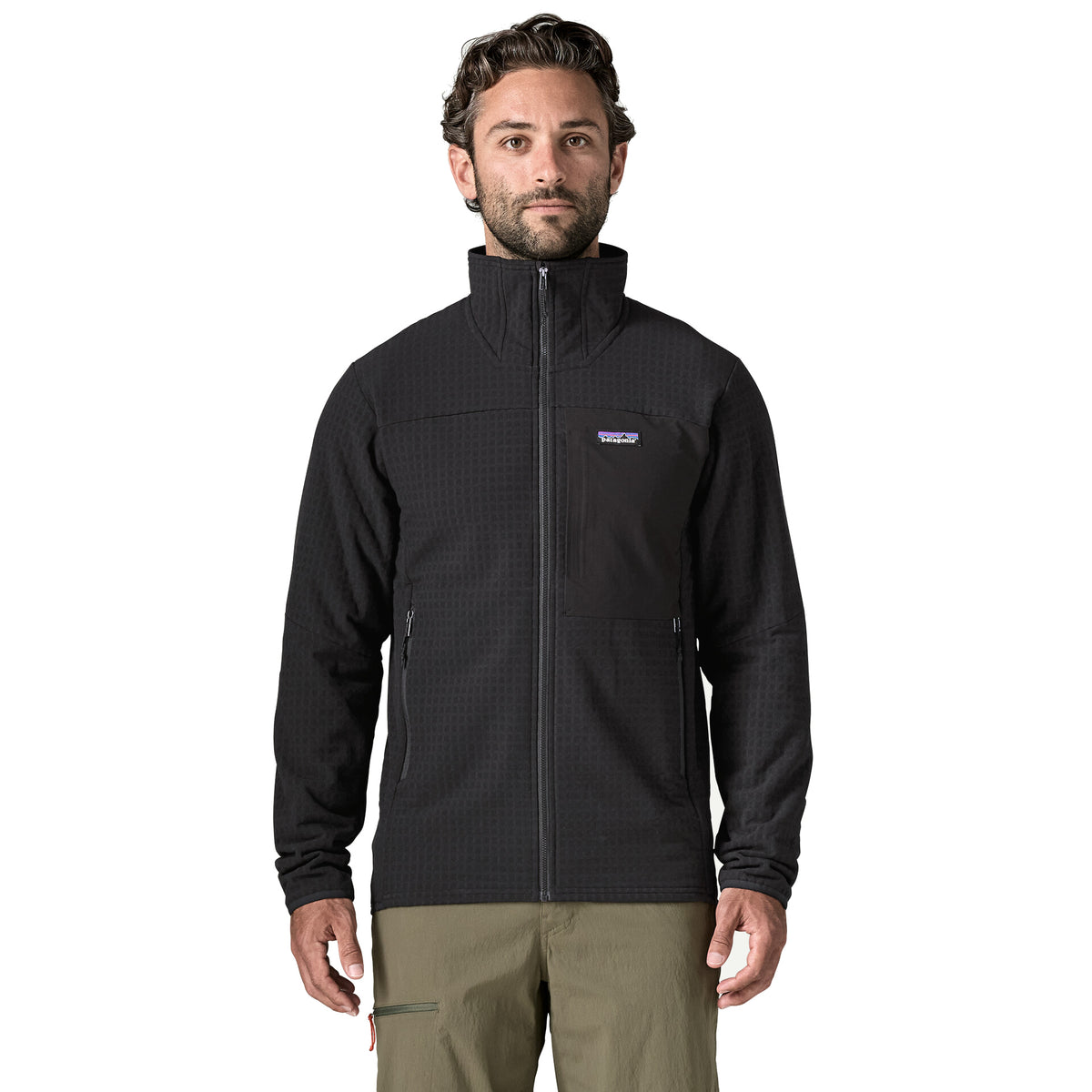 PATAGONIA R2 TECHFACE JACKET - Nero - immagine principale