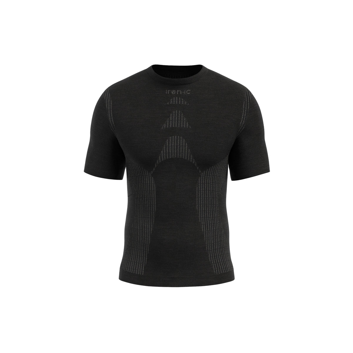 IRON-IC MERINO 40 SHORT SLEEVE - Nero - immagine principale