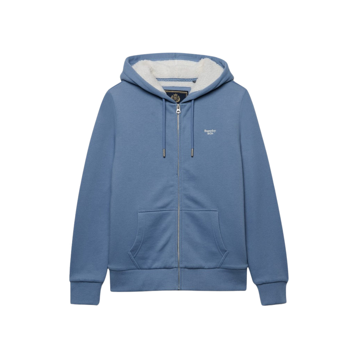 SUPERDRY SIGNATURE EMB BORG HOODY - seconda immagine