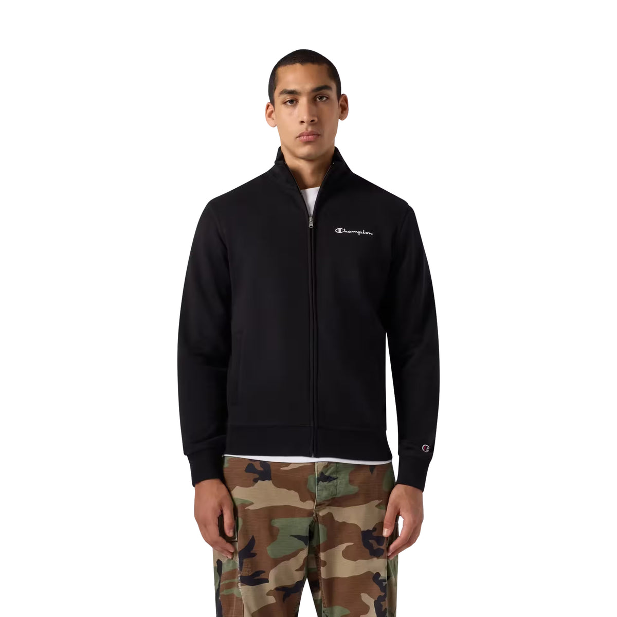 CHAMPION FULL ZIP SWEATSHIRT - Nero - immagine principale
