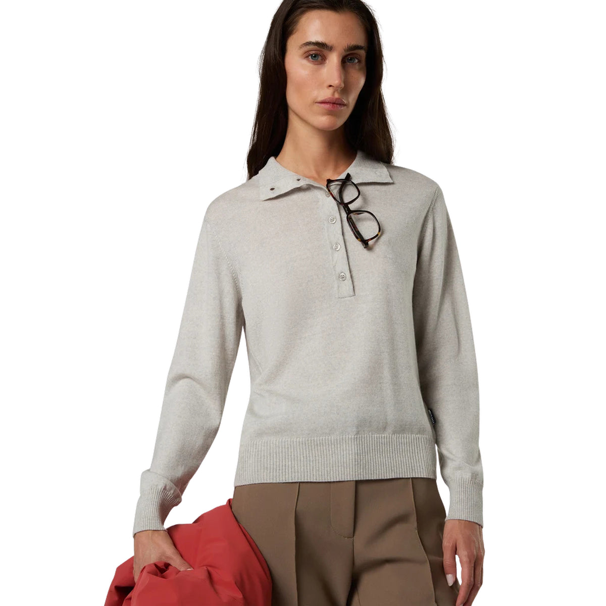 NORTH SAILS W POLO NECK 14GG KNITWEAR