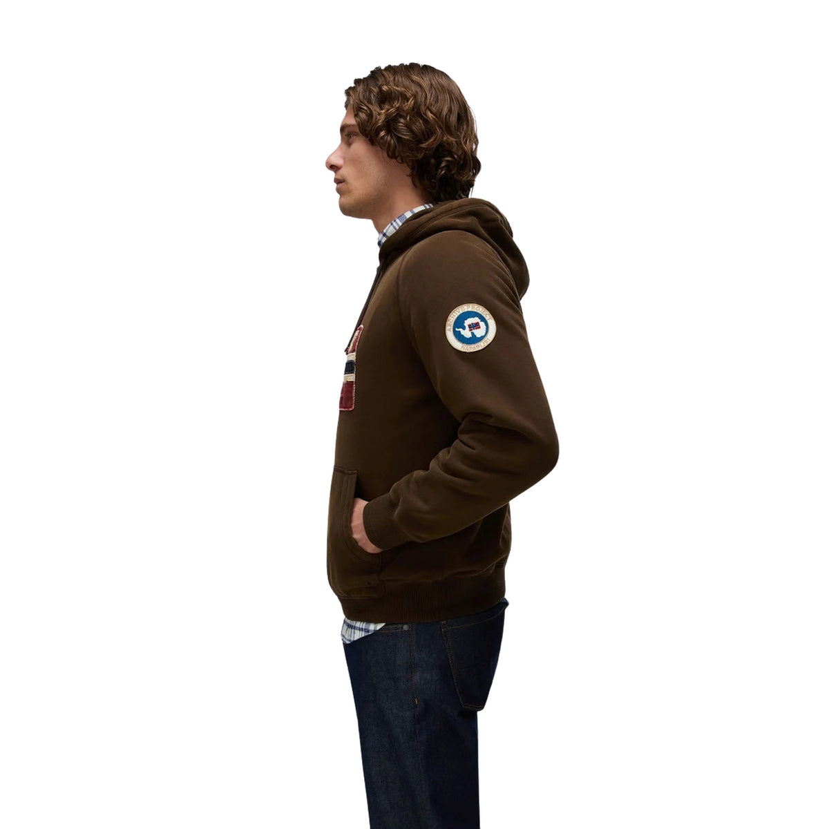 NAPAPIJRI B-ARCHIVE SWEAT HOODY - seconda immagine