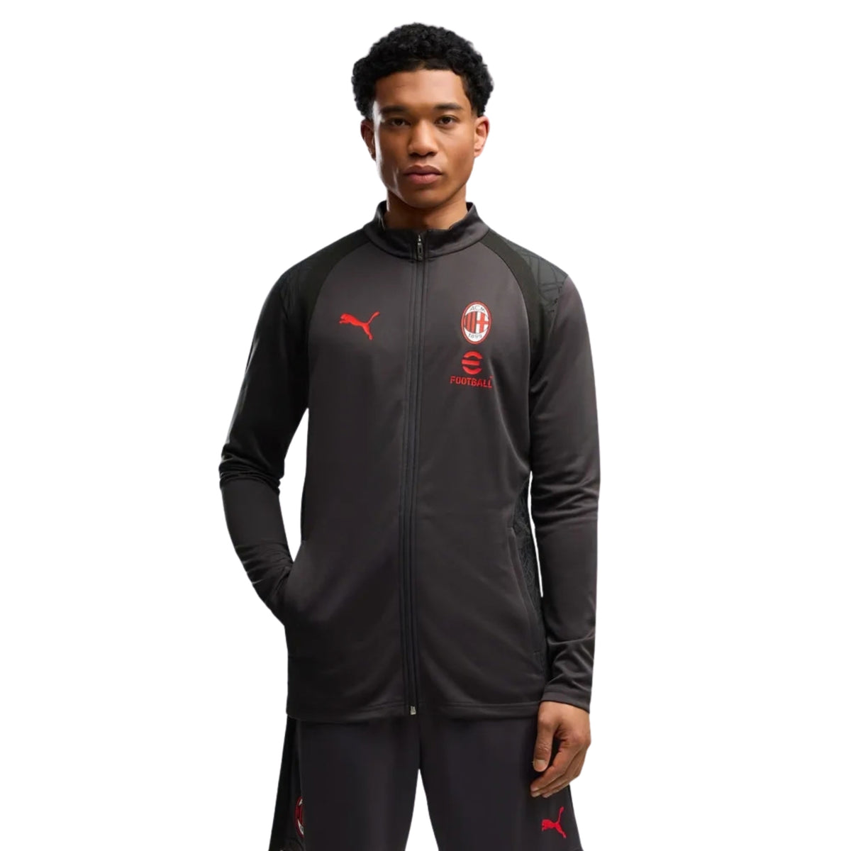 PUMA AC MILAN TRAINING JACKET - Grigio scuro - immagine principale