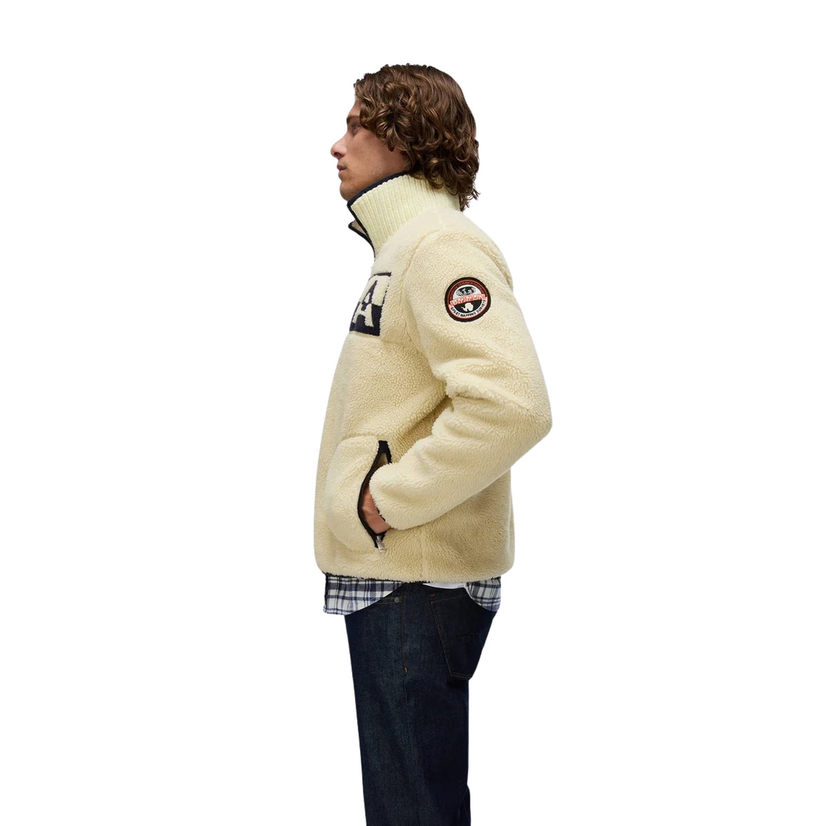 NAPAPIJRI T-ARCHIVE FLEECE HALF ZIP - seconda immagine