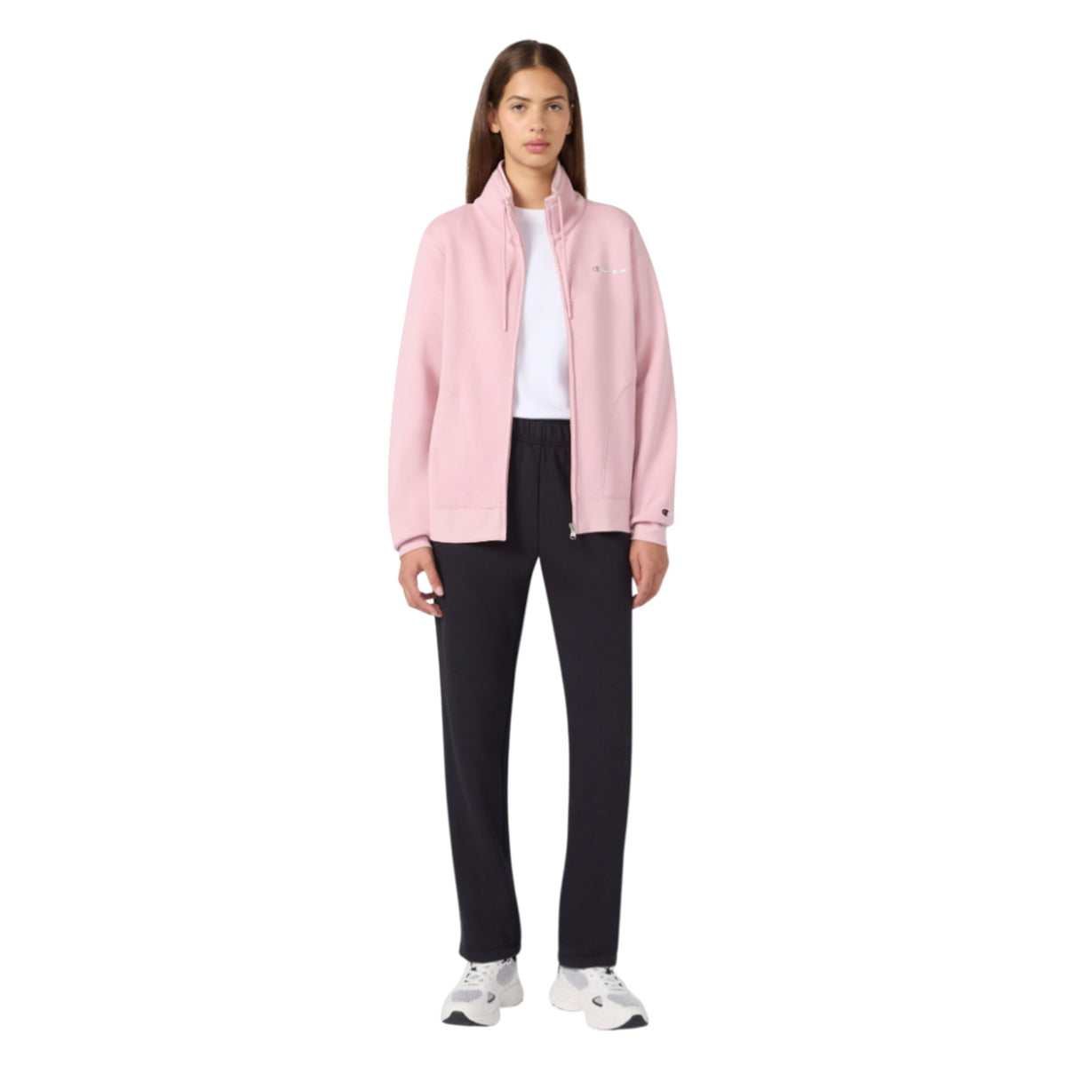 CHAMPION FULL ZIP SUIT WOMAN - Rosa - immagine principale