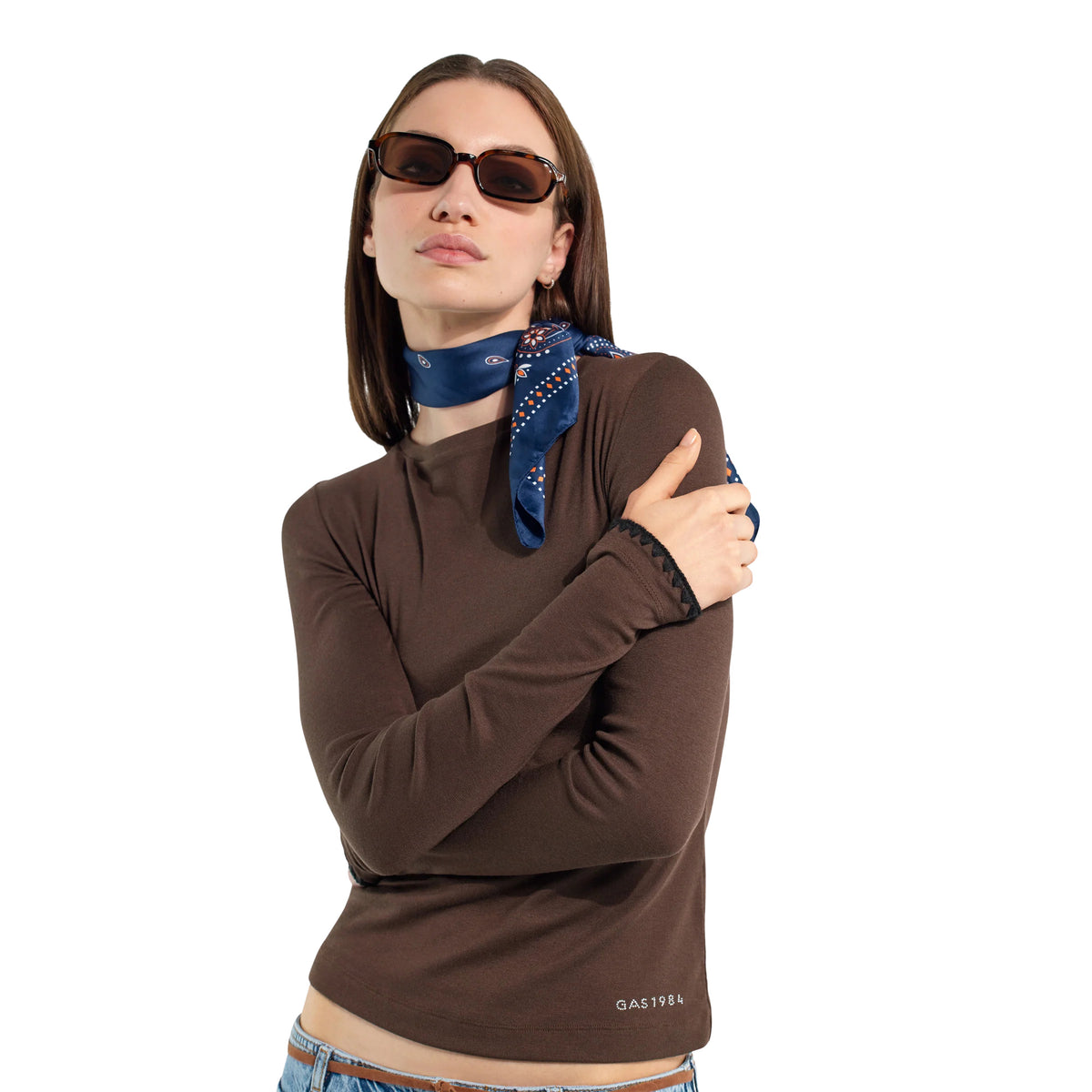 GAS HANIKE ML WOMAN TEE - seconda immagine
