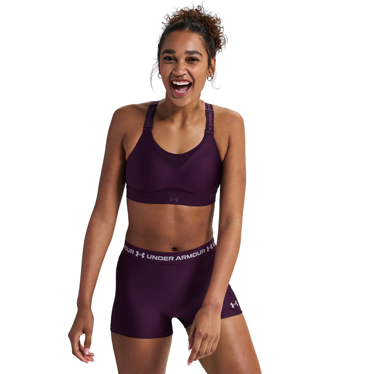 UNDER ARMOUR INFINITY HIGH 2.0 BRA A-C - Viola - immagine principale