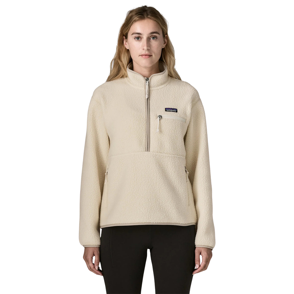 PATAGONIA W RETRO PILE MARSUPIAL - Beige - immagine principale