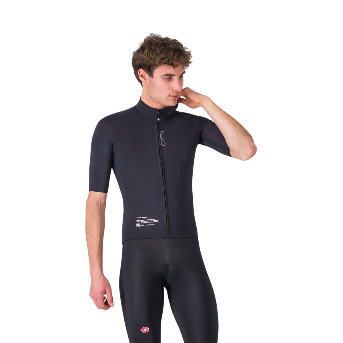 CASTELLI DODICI SHORT SLEEVE JKT - Nero - immagine principale